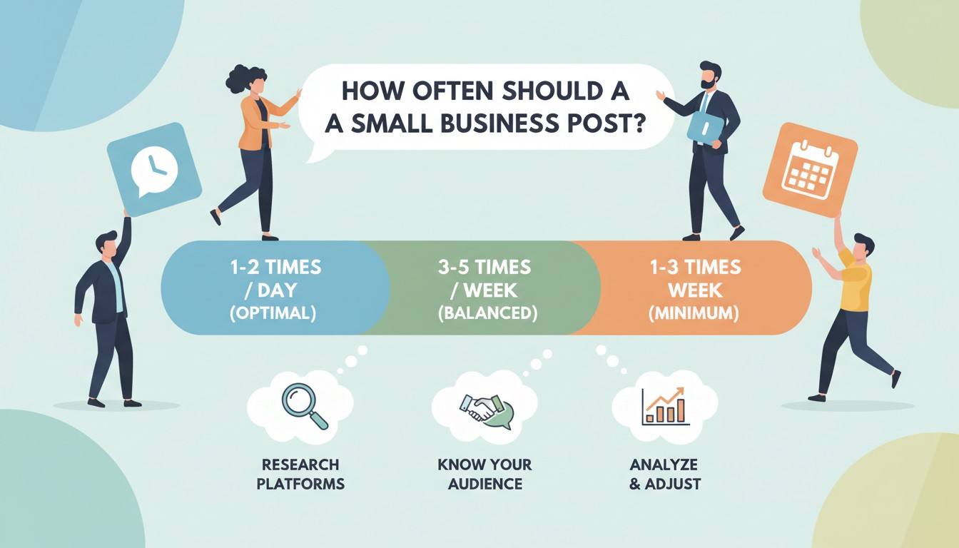 How Often Should a Small Business Post on Social Media (Realistically)