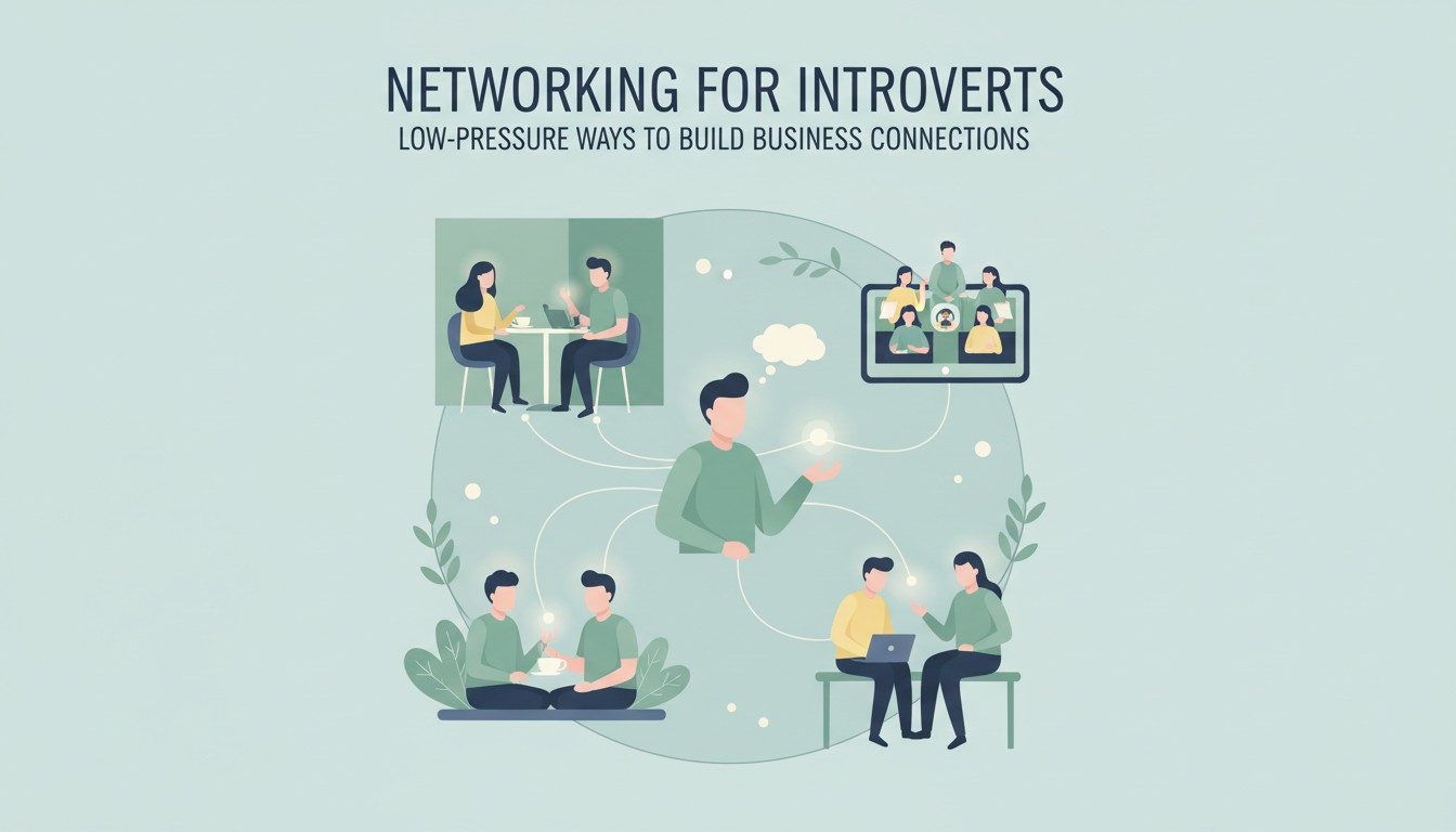 Networking for Introverts: Low-Pressure Ways to Build Business Connections